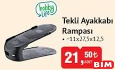 TEKLİ AYAKKABI RAMPASI TEKLİ AYAKKABI RAMPASI
